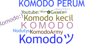 Παρατσούκλι - Komodo