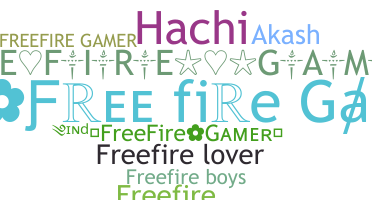 Παρατσούκλι - Freefiregamer