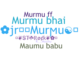 Παρατσούκλι - Murmu