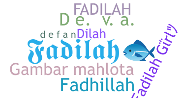 Παρατσούκλι - Fadilah