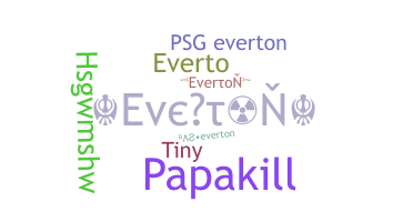 Παρατσούκλι - Everton