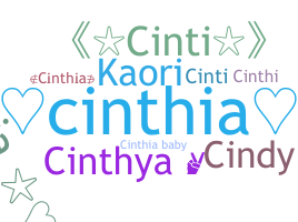 Παρατσούκλι - cinthia