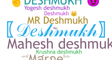 Παρατσούκλι - Deshmukh