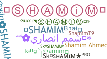 Παρατσούκλι - Shamim
