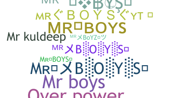 Παρατσούκλι - Mrboys