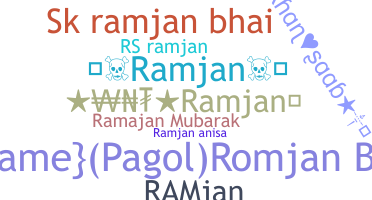 Παρατσούκλι - Ramjan