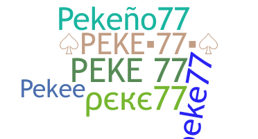 Παρατσούκλι - Peke77