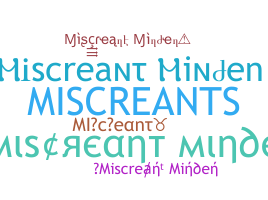 Παρατσούκλι - MIScreant