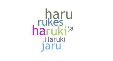 Παρατσούκλι - Haruki