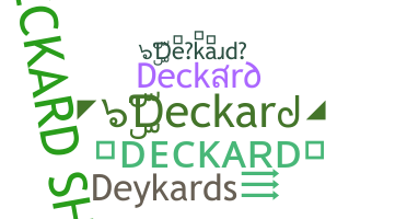 Παρατσούκλι - Deckard