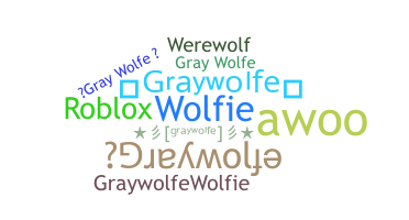 Παρατσούκλι - graywolfe