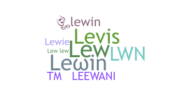 Παρατσούκλι - Lewin