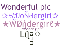Παρατσούκλι - wondergirl