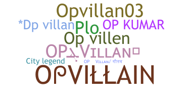 Παρατσούκλι - Opvillan