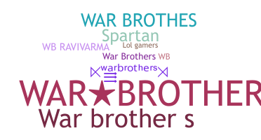 Παρατσούκλι - warbrothers