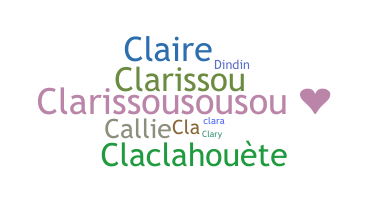 Παρατσούκλι - Clarisse