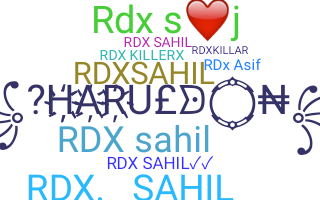 Παρατσούκλι - Rdxsahil