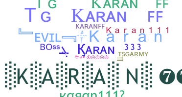 Παρατσούκλι - Karan111