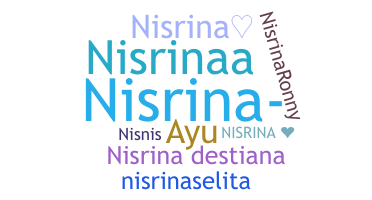 Παρατσούκλι - Nisrina