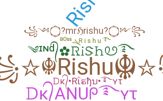 Παρατσούκλι - Rishu