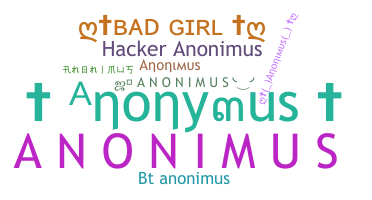 Παρατσούκλι - Anonimus