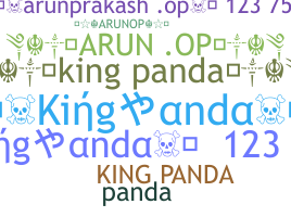 Παρατσούκλι - KingPanda