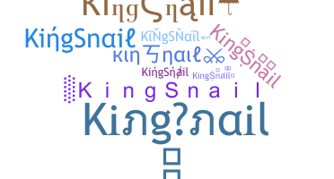 Παρατσούκλι - KingSnail