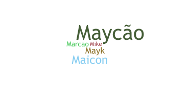 Παρατσούκλι - Maycon
