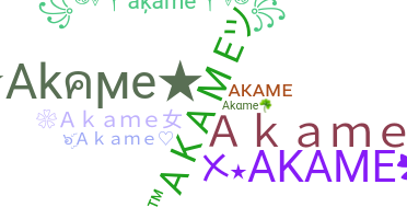 Παρατσούκλι - Akame
