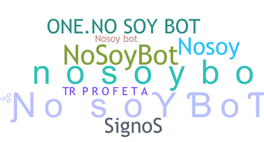 Παρατσούκλι - Nosoybot