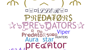 Παρατσούκλι - predators