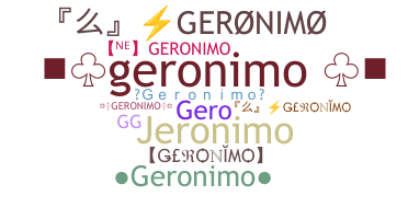 Παρατσούκλι - Geronimo
