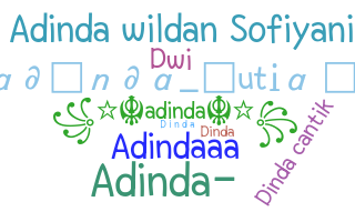 Παρατσούκλι - Adinda