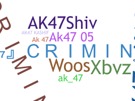 Παρατσούκλι - Ak47criminal