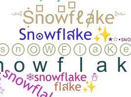 Παρατσούκλι - Snowflake