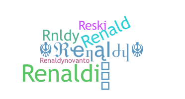 Παρατσούκλι - Renaldy