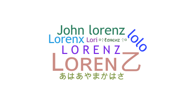 Παρατσούκλι - Lorenz