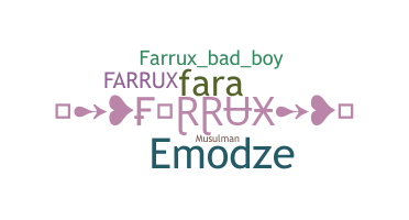 Παρατσούκλι - Farrux