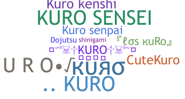 Παρατσούκλι - Kuro