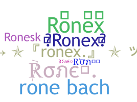 Παρατσούκλι - Ronex