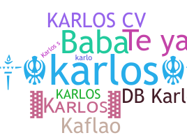 Παρατσούκλι - Karlos