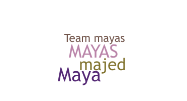 Παρατσούκλι - mayas