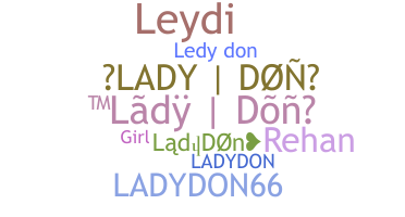 Παρατσούκλι - LadyDon