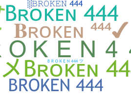 Παρατσούκλι - Broken444