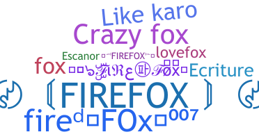 Παρατσούκλι - Firefox