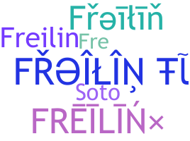Παρατσούκλι - freilin