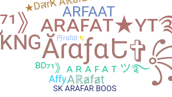 Παρατσούκλι - Arafat