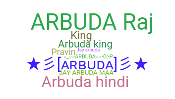 Παρατσούκλι - Arbuda
