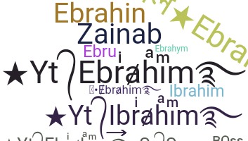Παρατσούκλι - Ebrahim