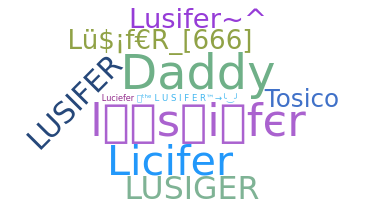 Παρατσούκλι - lusifer